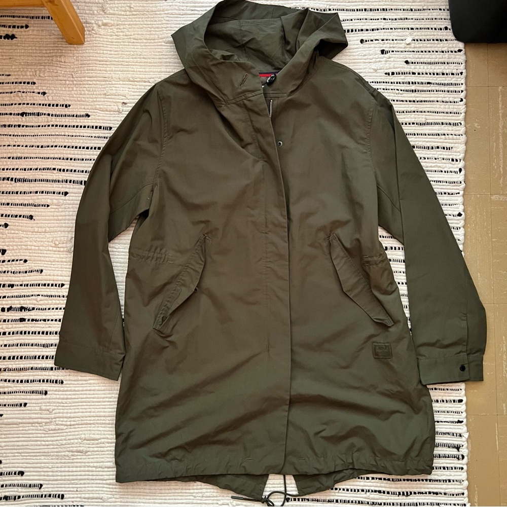 NWOT Herschel Supply Company Green Utility Jacket